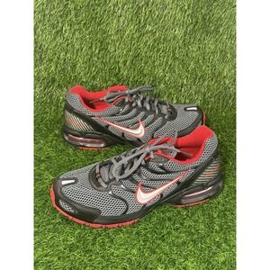 Nike Air Max Torch 4 343856-006 Men's Size 10 Grey Red Running Shoes